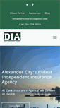 Mobile Screenshot of darkinsuranceagency.com